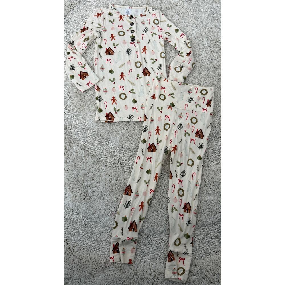 Lou Lou & Company buddy gingerbread top & bottom size 3T